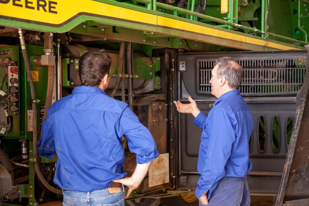 On-the-job training at Cavaso Farming for permanent and casual employees
